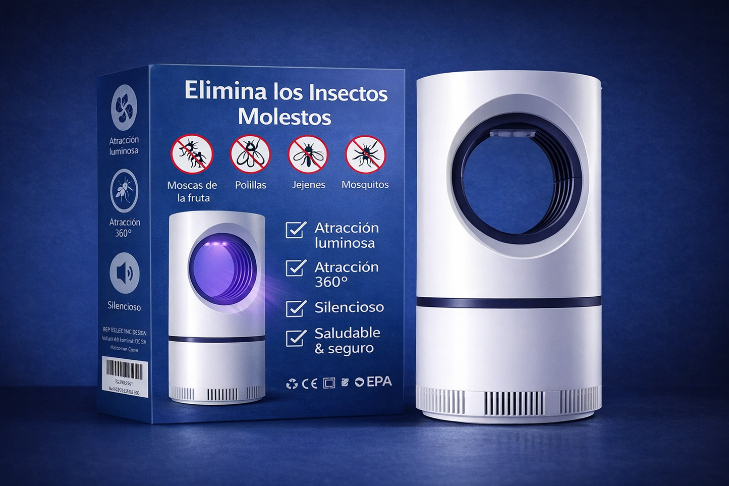 Lámpara anti mosquitos uv™