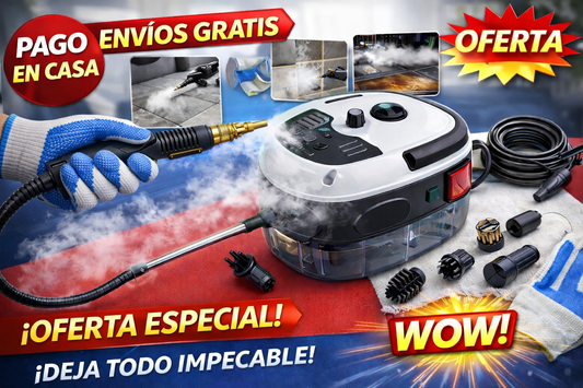Maquina de limpieza a vapor 2500w™